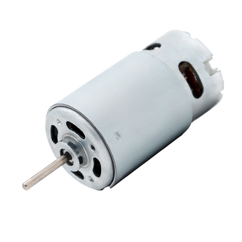 Motor DC com escova de baixo ruído RS-550SL para trituradoras de papel